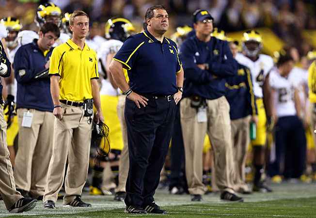Brady Hoke is 26-13 (15-9 Big Ten) since becoming Michigan's head coach prior to the 2011 campaign.